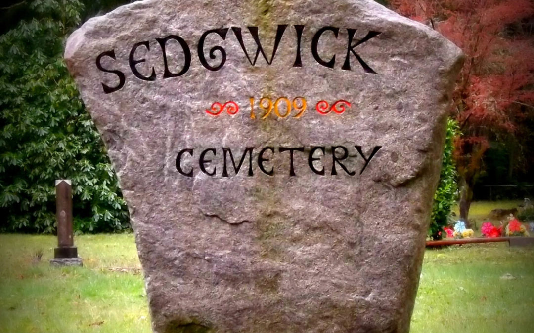 Sedgwick Cemetery 1947 – Aunt Katie